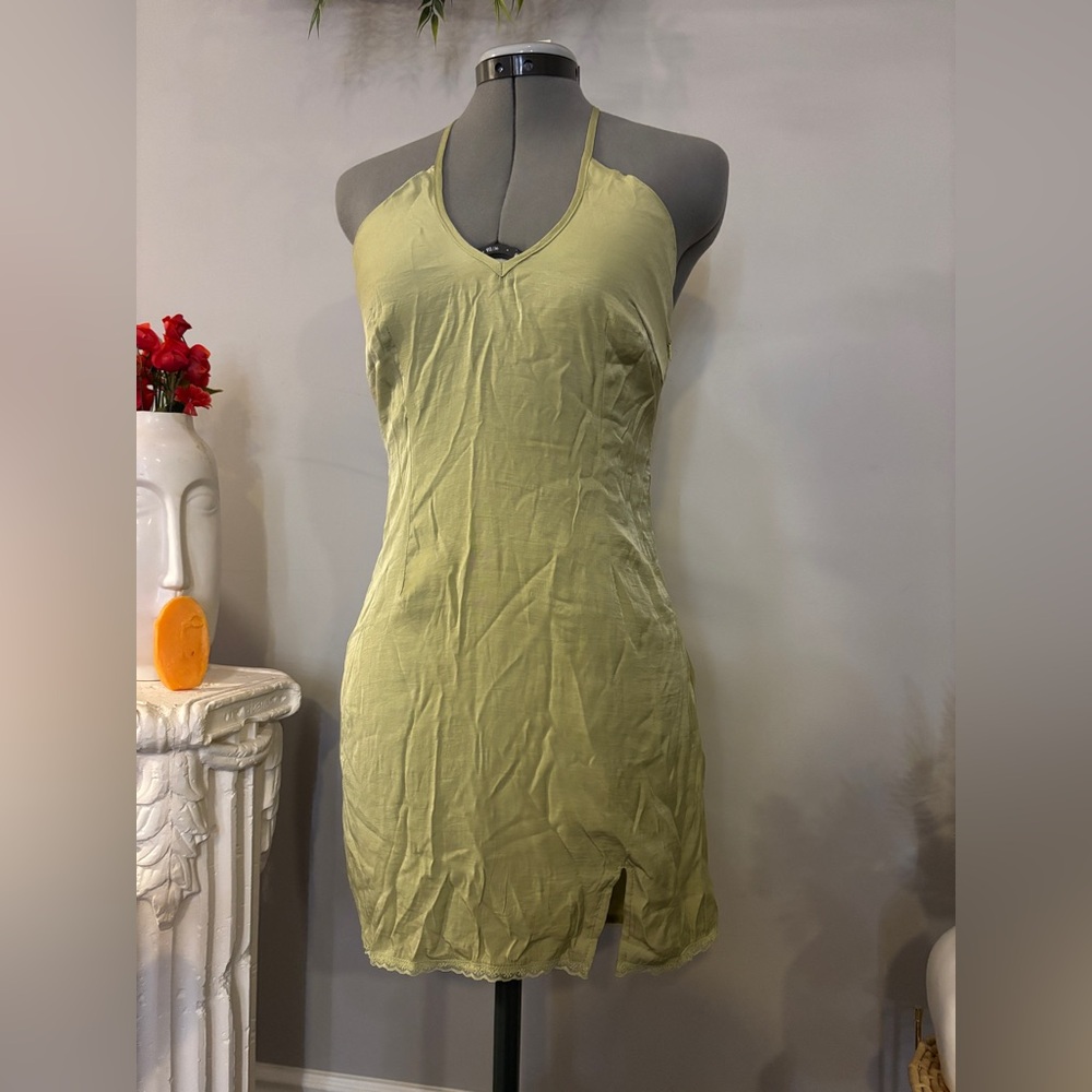 Princess Polly green dress
